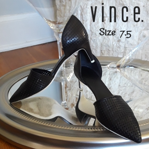 VINCE. "Aurelian 2" d'Orsay Pump - Picture 2 of 8